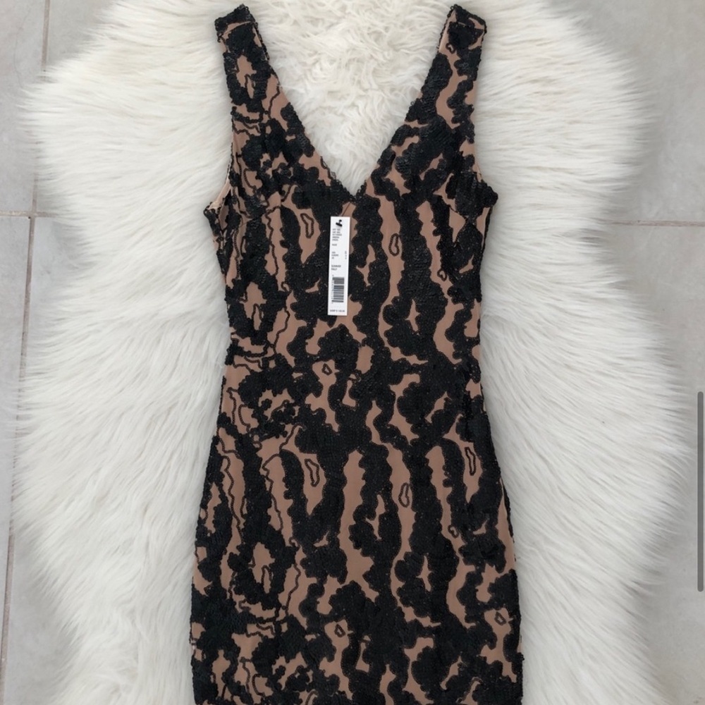 Gianni Bini Sequin Bodycon Dress, size Small